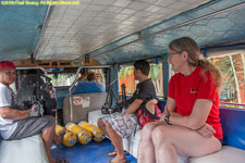 Charlotte on jeepney